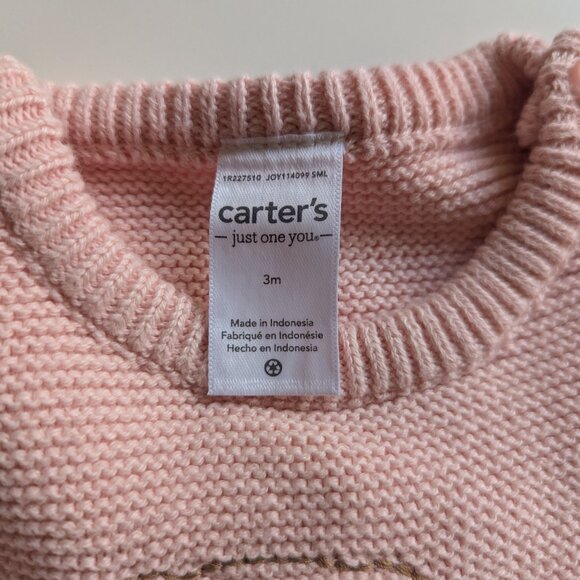 Carter's Matching Twins 3- Piece Sweater Sets - Picture 5 of 6